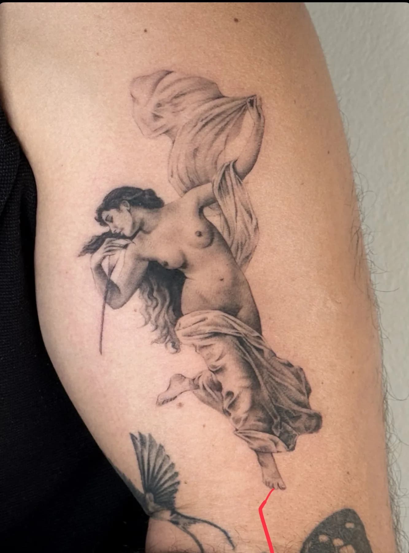 Tattoo by Nisa, microrealism
